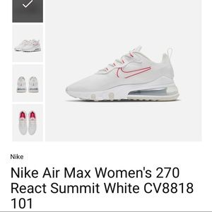 Nike Air Max Women’s 270 React - size 7